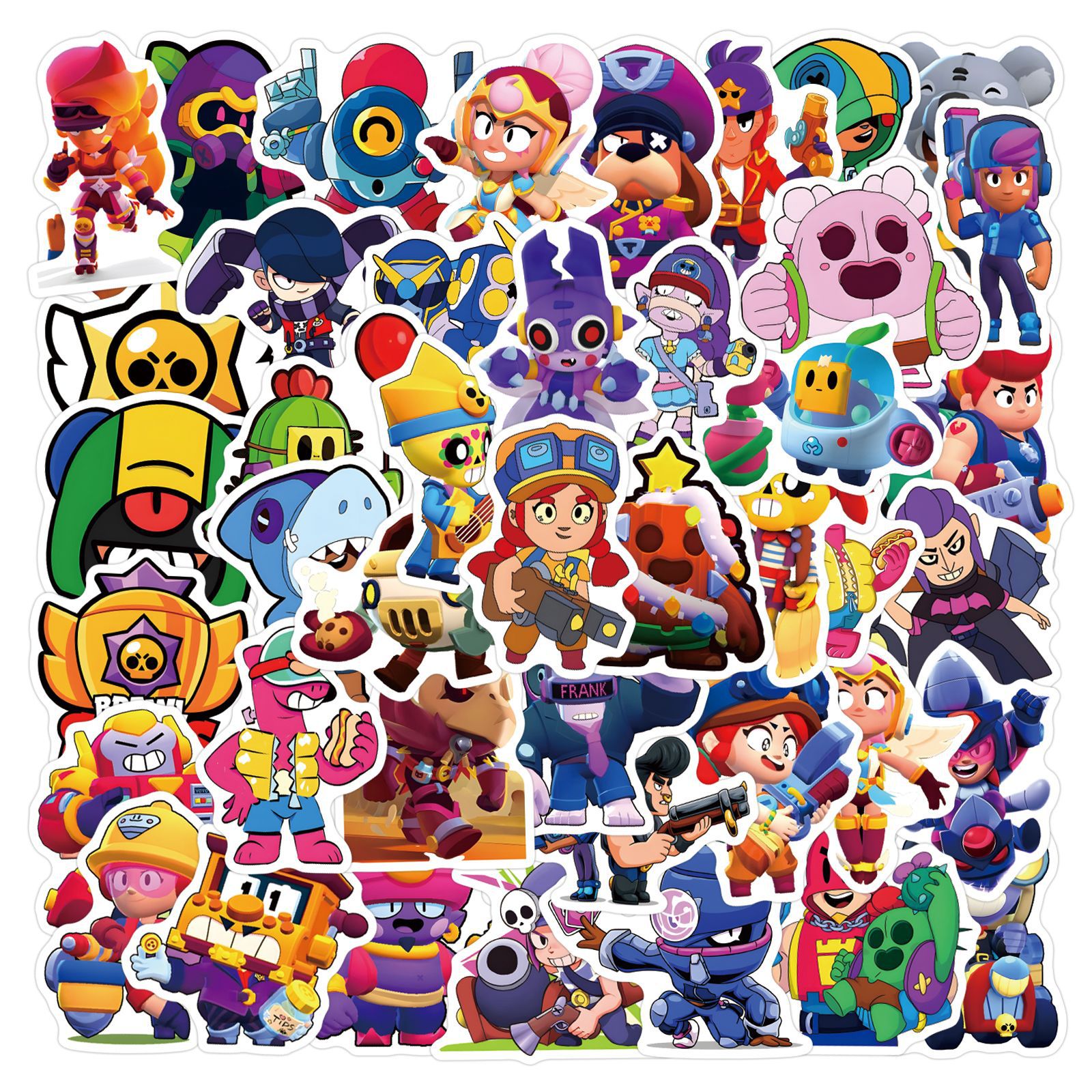 Set 80 stickere, Brawl Stars, Multicolor, JMB-BBL7847 - eMAG.ro