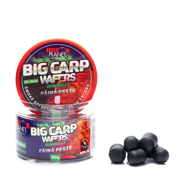 BIG CARP WAFTERS FUMIGENA FAINA PESTE 16-18mm 60g