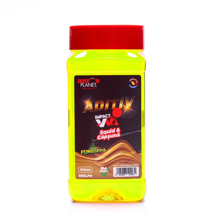 Aditiv lichid Senzor Fumigena Impact VM 500ml squid-capsuna
