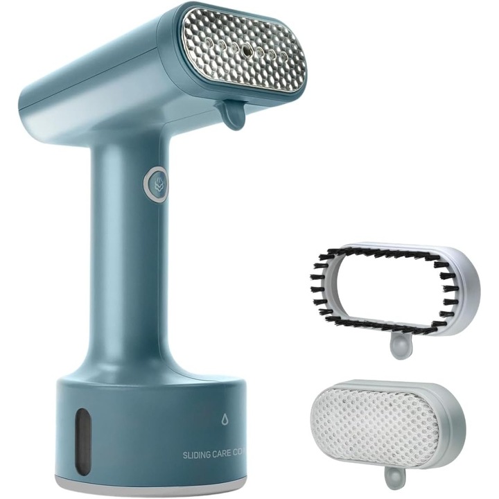 Aparat de calcat cu abur Taurus Sliding Care Compact, 1600 W, 135 ml, 25g/min, Turcoaz