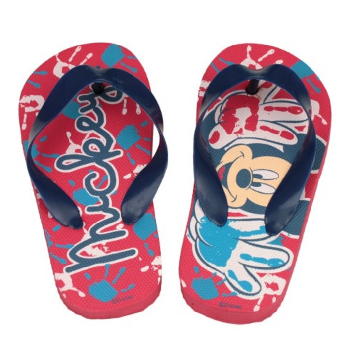 Slapi Mickey Mouse 5593, Rosu