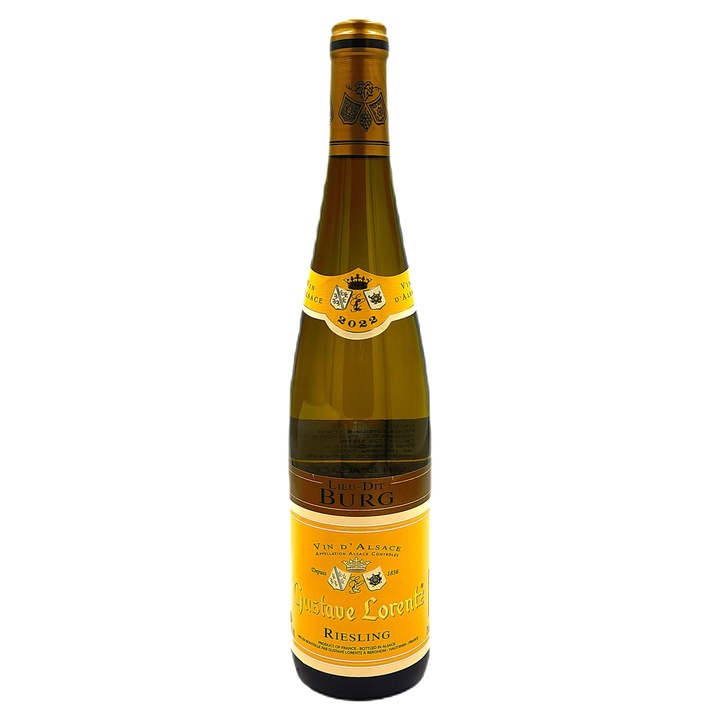 Vin Alb, Lieu-Dit Burg, Riesling, A.O.C., Gustave Lorentz, Sec, 0.75l