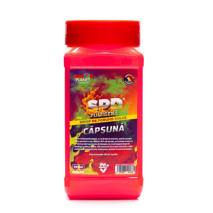 Sirop de porumb dulce Senzor SPD Fumigena Capsuna 500ML