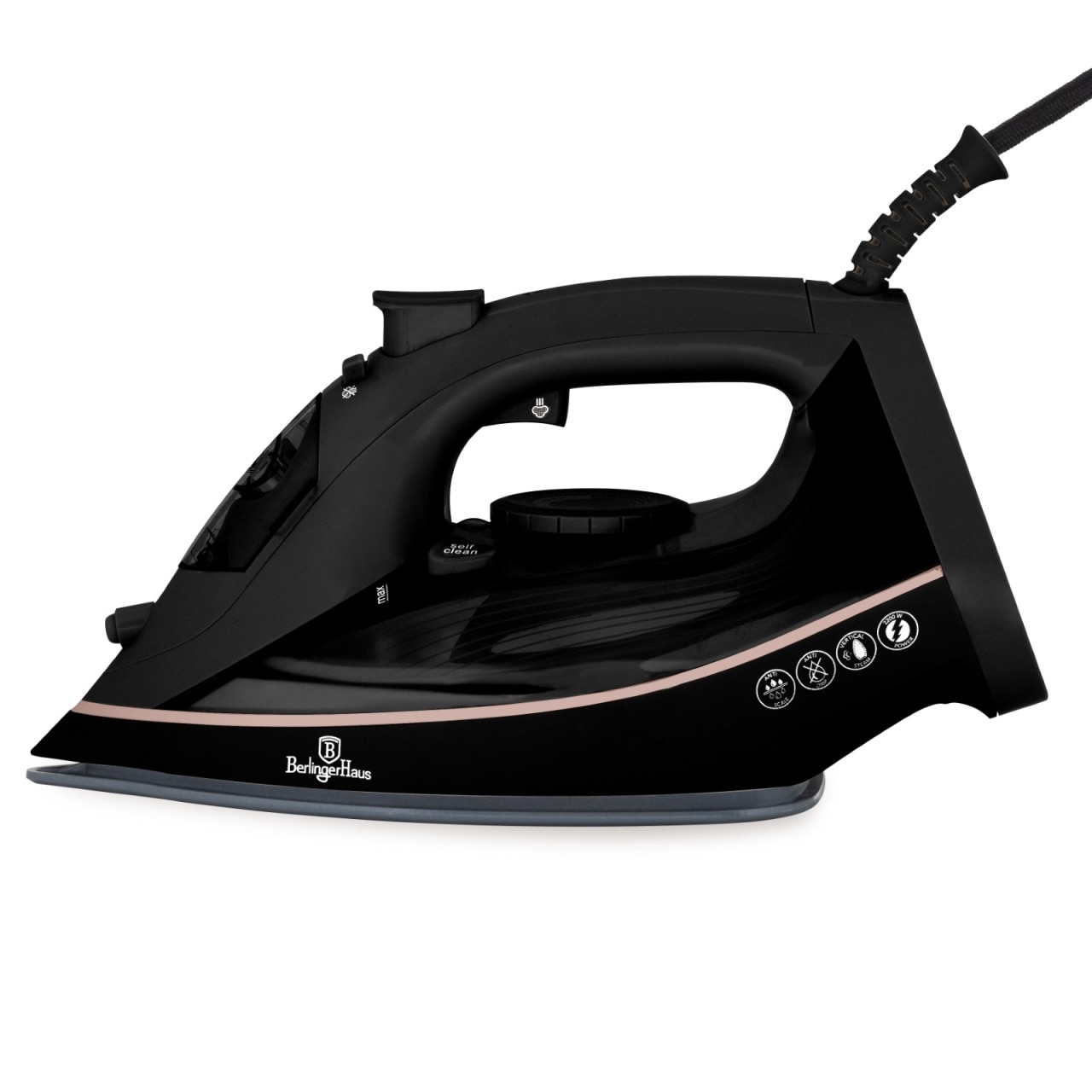 Fier de calcat 2200 W Black Rose Berlinger Haus BH 9592