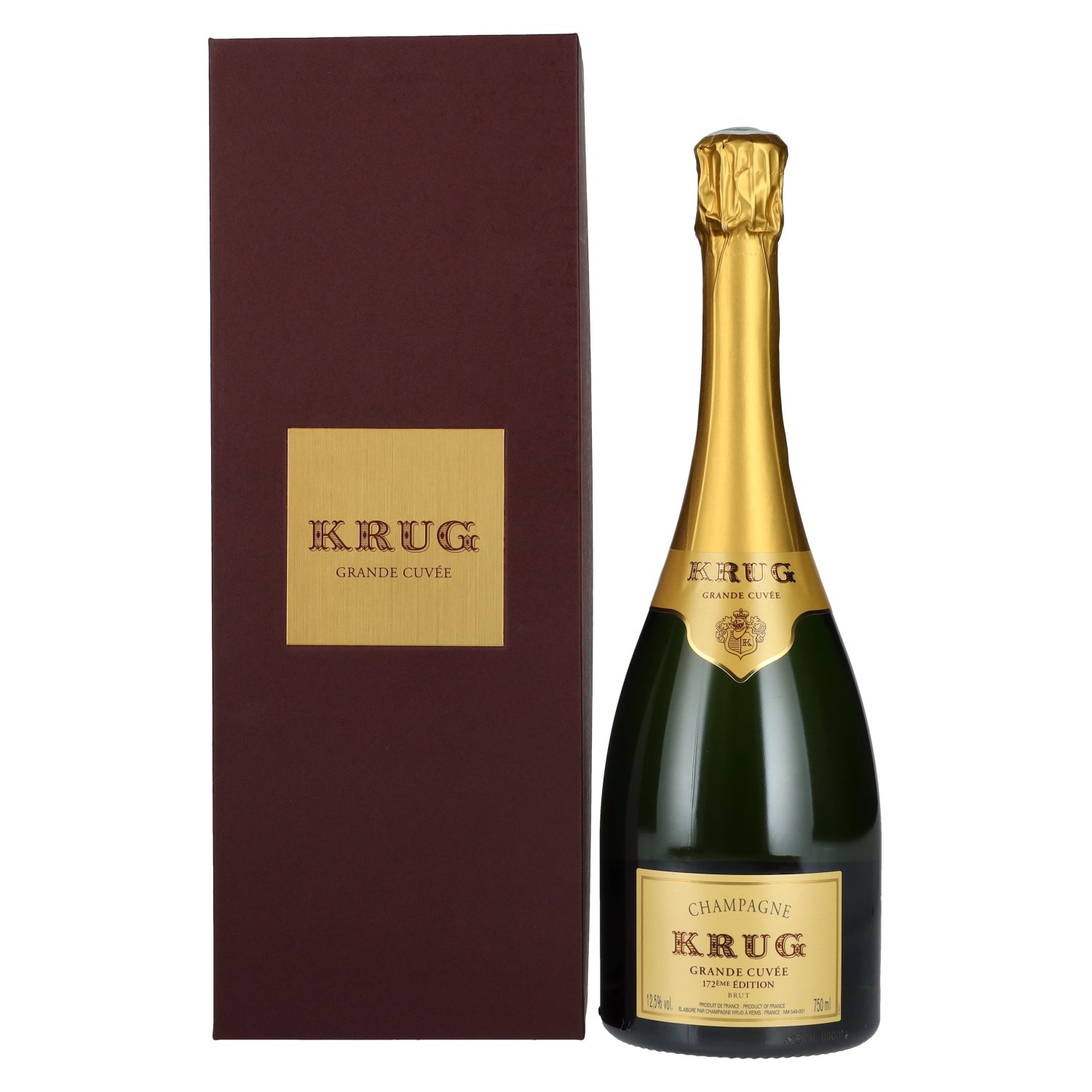 Sampanie Krug Grande Cuvée 172ème Edition Brut 12, 5% Vol. 0, 75l