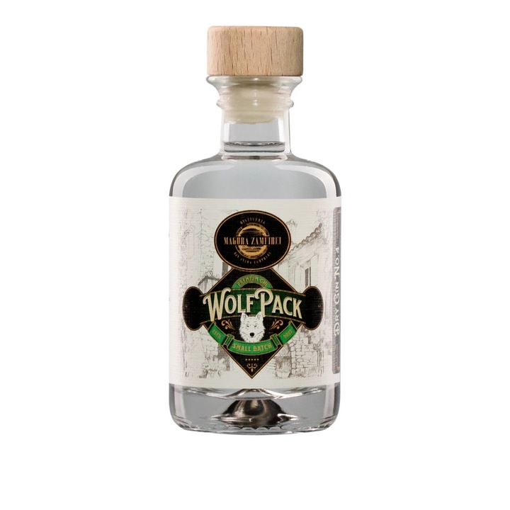 Magura Zamfirei WolfPack Dry Gin No 4, 40%, 0.1L