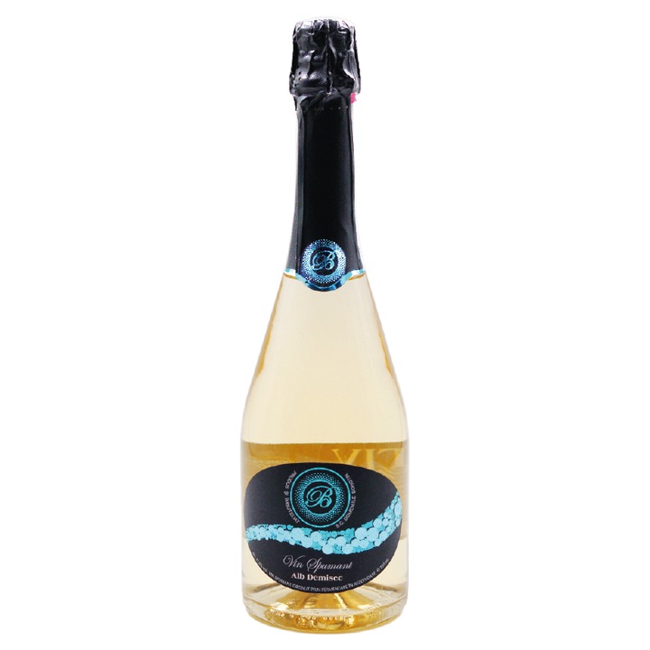Spumant Festiv Alb Demisec Domeniile Bohotin 75cl 12%