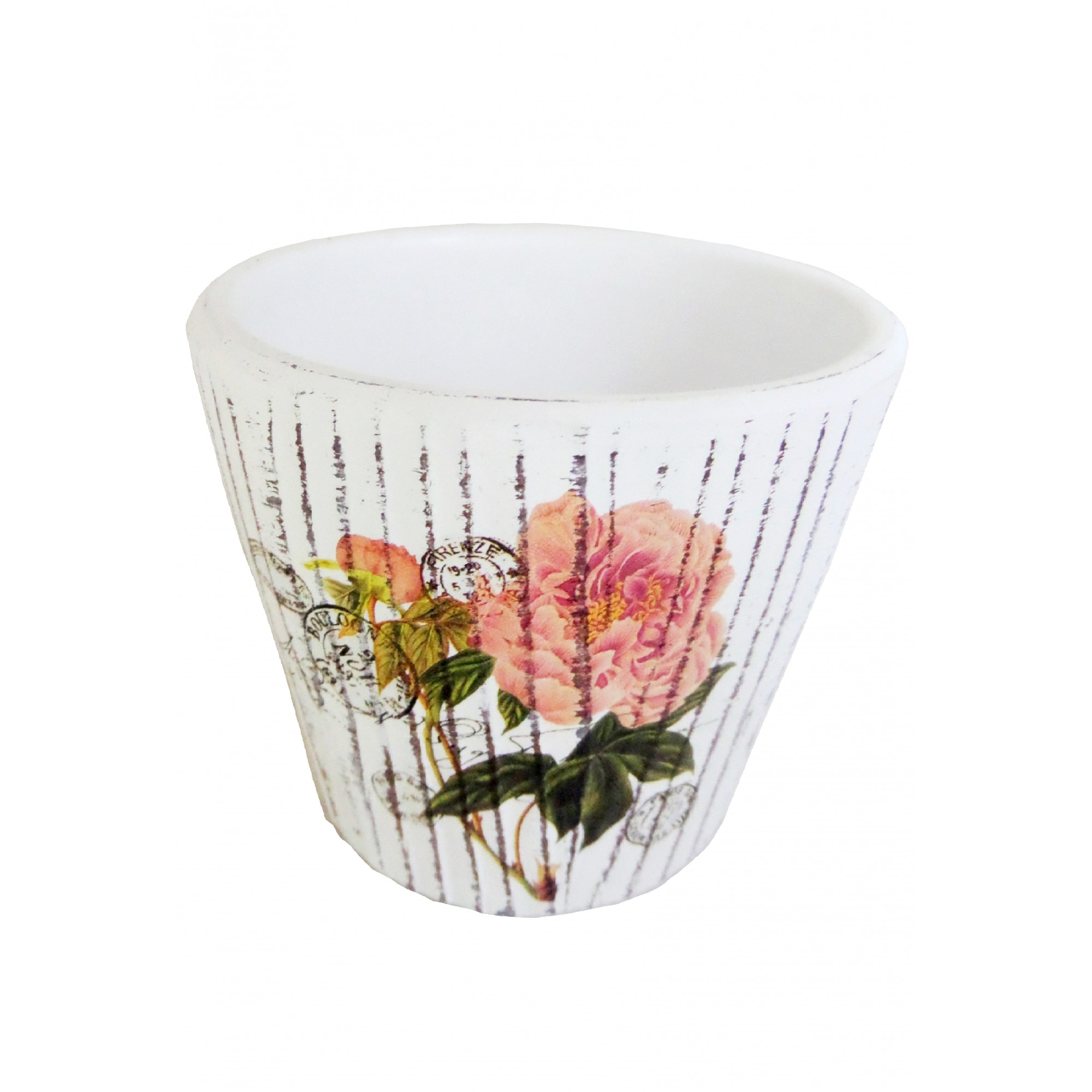 Ghiveci de Plante Ceramica Peach Vintage Roses