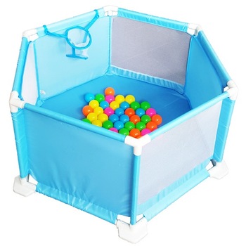 Spatiu de Joaca, Tarc 115 x 115 x 50 cm cu 50 de Bile Colorate Incluse Salamandra Kids Spatiu de Joaca, Tarc 115 x 115 x 50 cm cu 50 de Bile Colorate Incluse Salamandra Kids