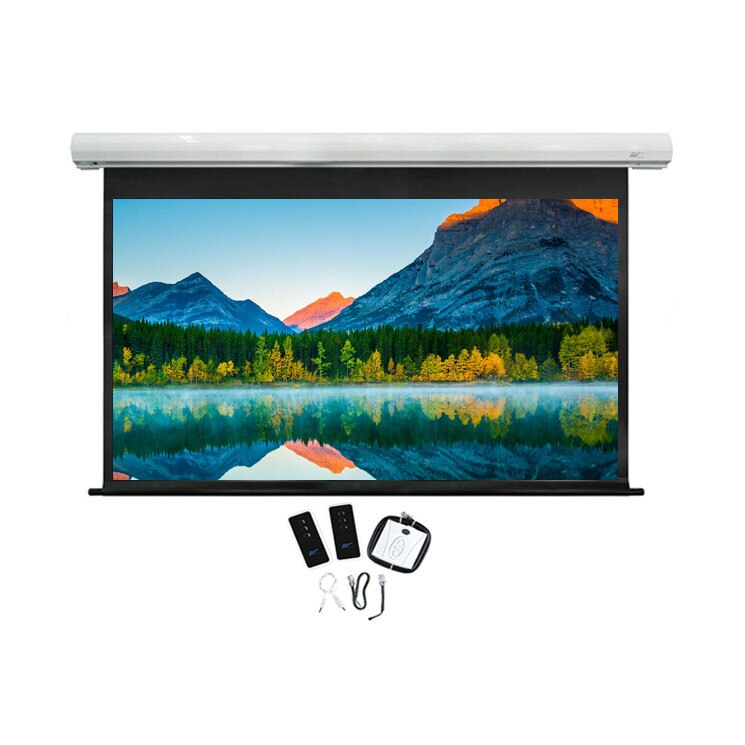 Ecran de proiectie electric ELITESCREENS Saker SK150NXW2-E6, 16:10, marime vizibila 323cm x 201 cm,