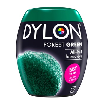 Vopsea haine, DYLON, pentru masina de spalat, Forest green, 350 g Vopsea haine, DYLON, pentru masina de spalat, Forest green, 350 g