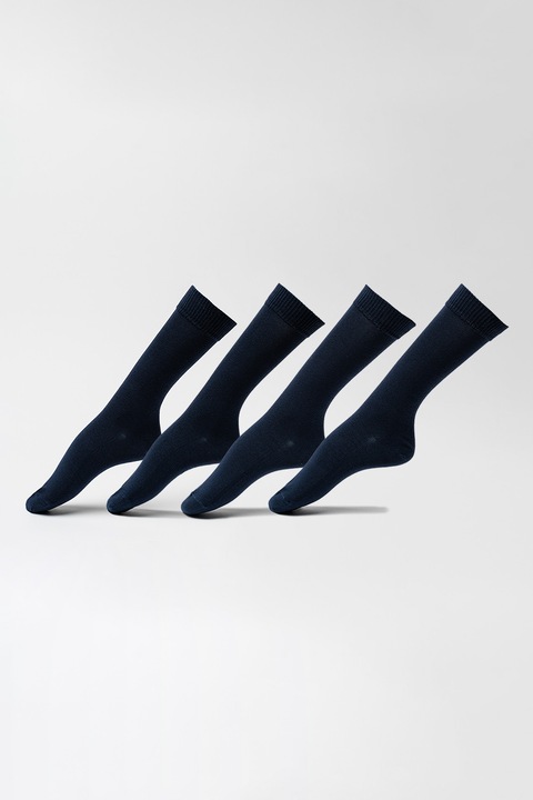 Levi's, Унисекс дълги чорапи - 4 чифта, Тъмносин