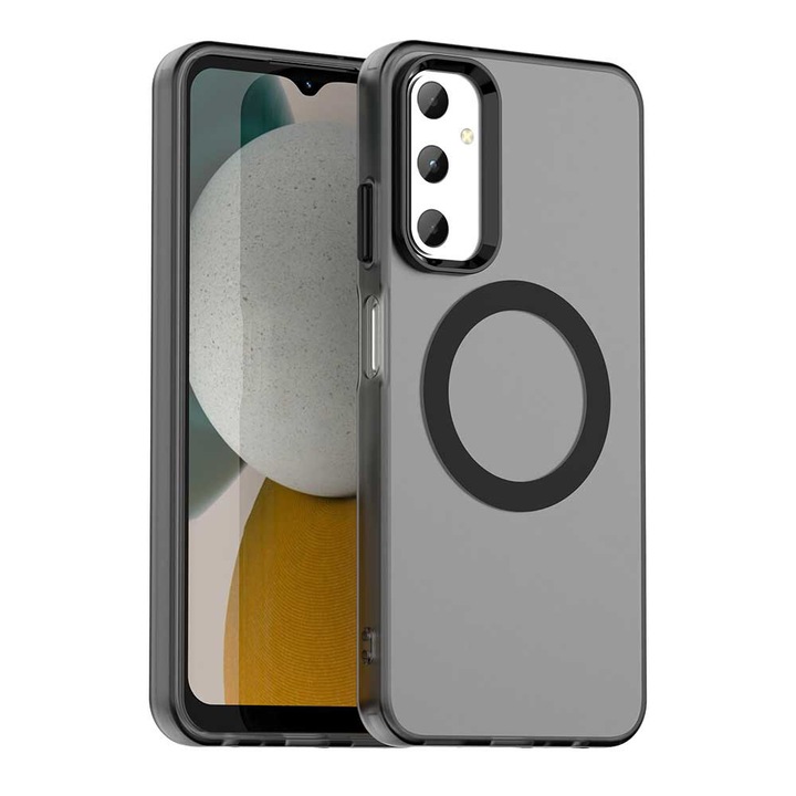 Husa pentru Samsung Galaxy A05s, CandyCase MagSafe, T50, Policarbonat, Black