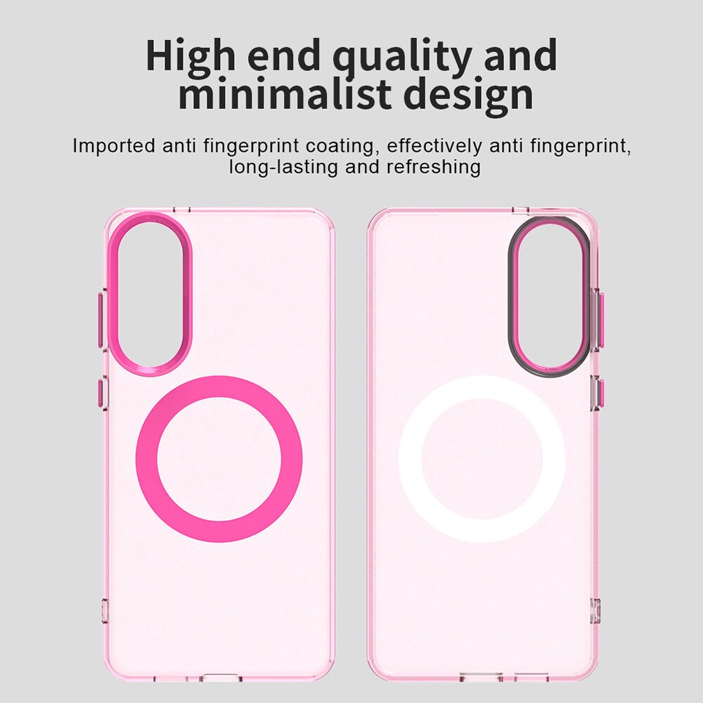 Husa pentru Samsung Galaxy S25 Edge - Techsuit CandyCase MagSafe - Pink