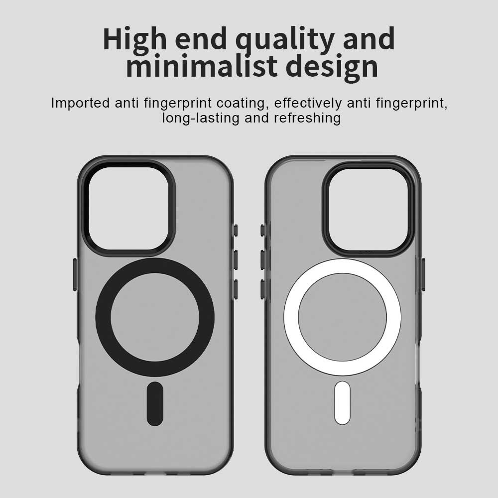 Husă Candy Case pentru iPhone 15 Pro Max, Neagră, TPU și Policarbonat, design minimalist