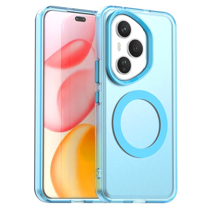 Калъф за Honor 400 Pro - Smartphosis CandyCase Magsafe - Син