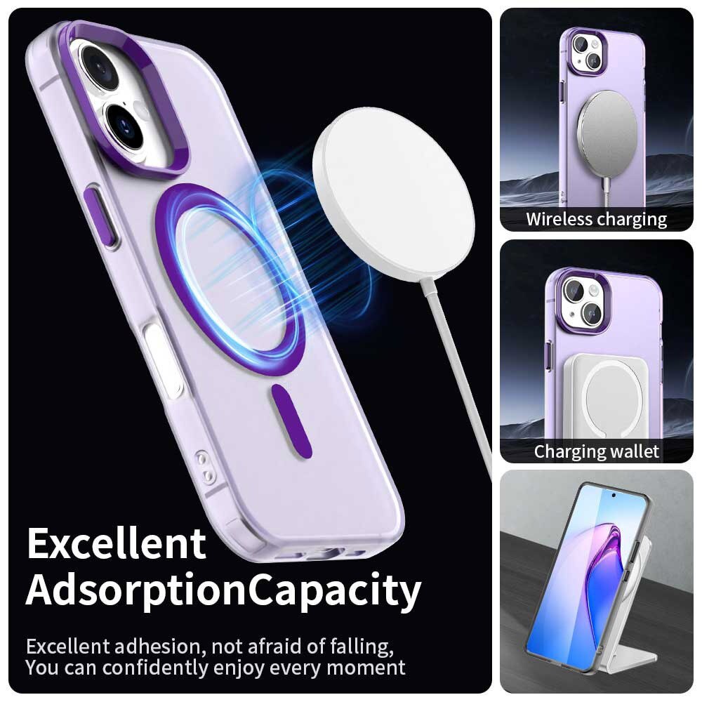 Husă Candy Case MagSafe pentru telefon, violet, 5x11cm
