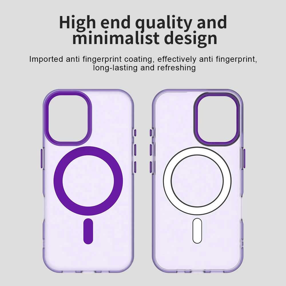 Husă Candy Case MagSafe pentru telefon, violet, 5x11cm