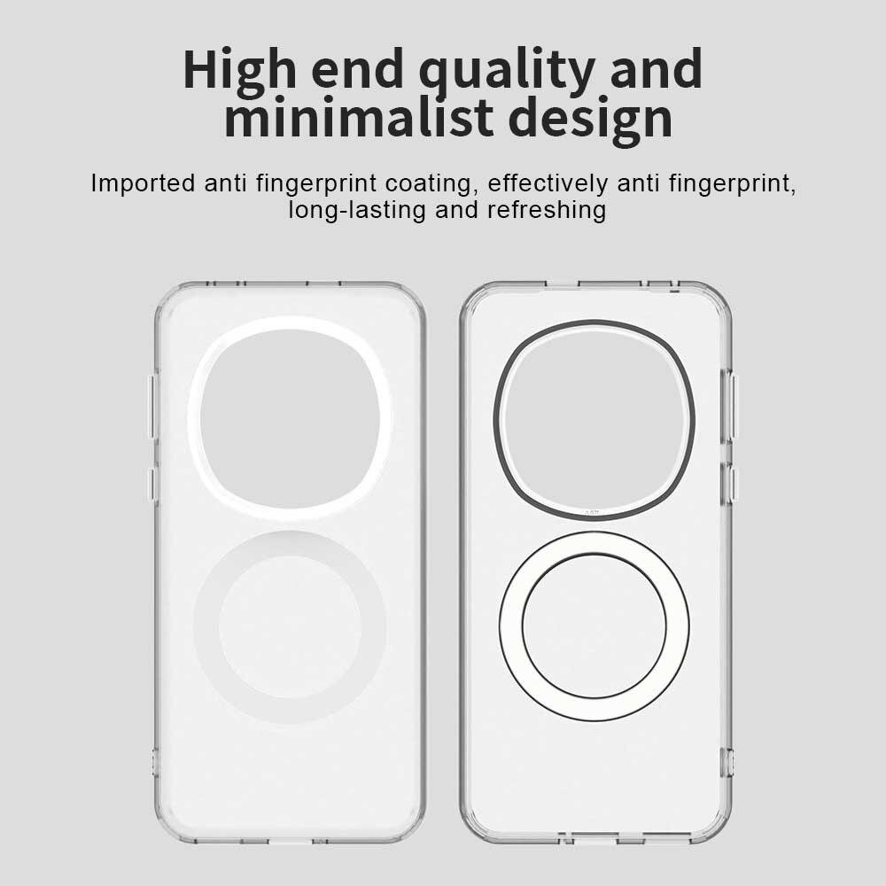 Husa premium pentru Honor Magic 7 Pro VivaShell Fusion compatibila MagSafe Anti-Shock - Protectie Avansata Display Camera - Design Slim si Elegant - Alb