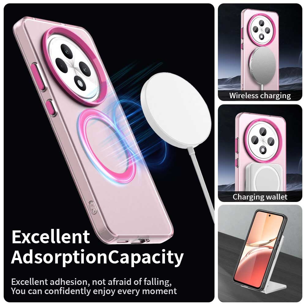 Husa pentru Oppo A40 4G / A60 5G - Techsuit CandyCase MagSafe - Pink