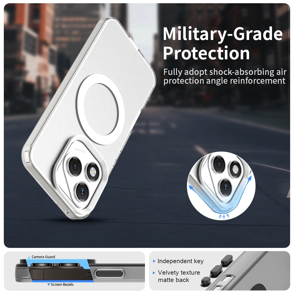 Husă Candy Case, Alb, pentru Honor 400 Lite, TPU și Policarbonat, design minimalist