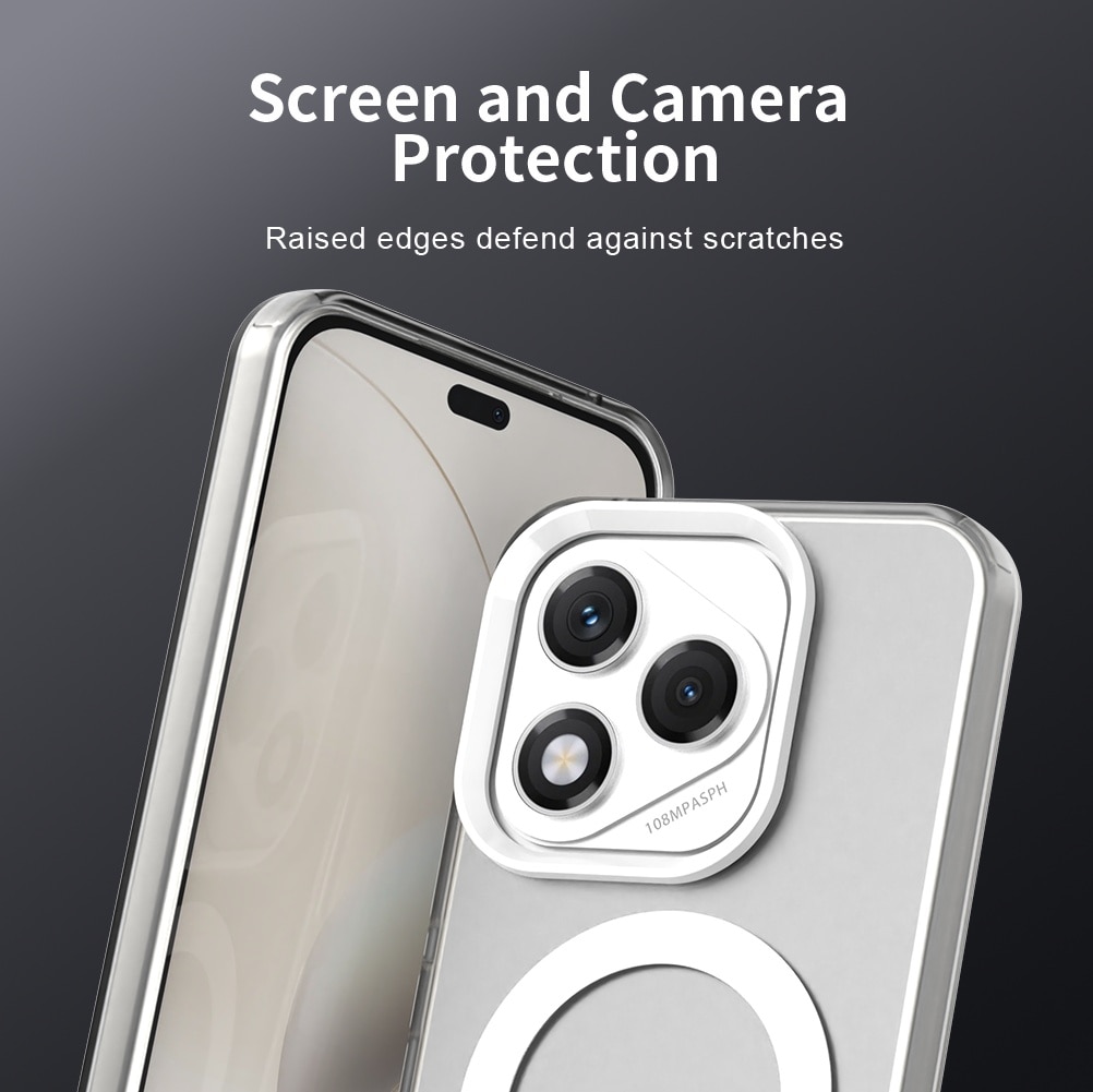 Husă Candy Case, Alb, pentru Honor 400 Lite, TPU și Policarbonat, design minimalist