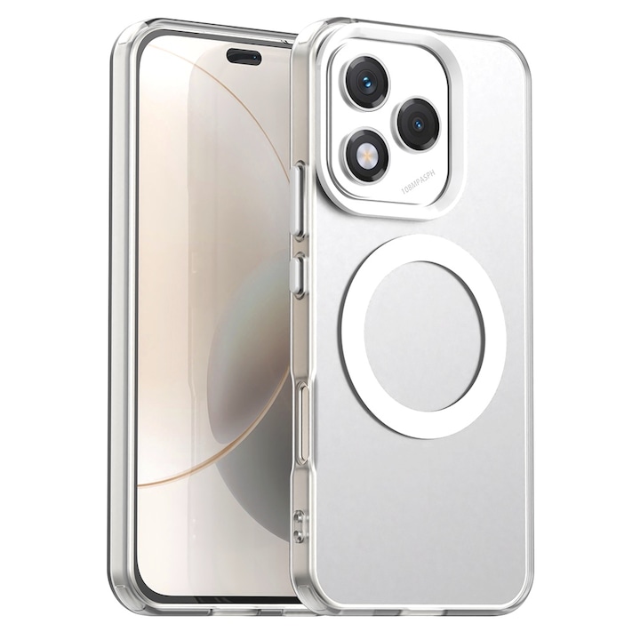 Husă Candy Case, Alb, pentru Honor 400 Lite, TPU și Policarbonat, design minimalist