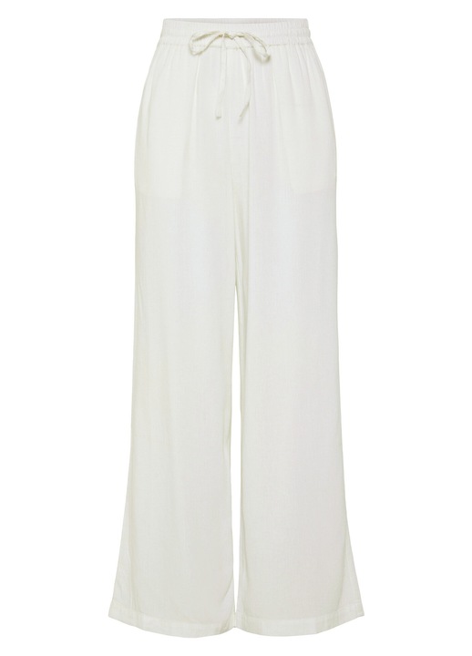 Pieces noi nadrag, 17149314, lenvaszon/viszkoz, feher, Fehér