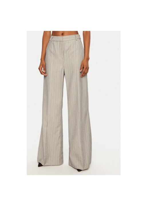 Női nadrág, Munthe, 304891489, Poliészter, Szürke, Szürke