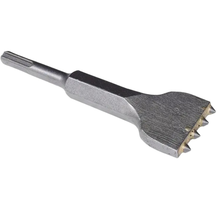 Dalta de piatra cu patru dinti, cu coada rotunda, prindere SDS MAX, 38x200 mm