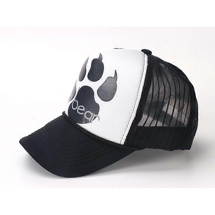 Sapca de baseball cu plasa pentru camioneta, cu panouri frontale rigide si structurate, pentru golf, pentru barbati si femei