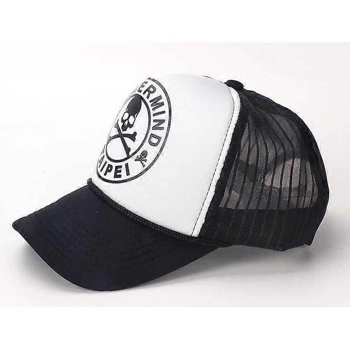 Sapca de baseball cu plasa pentru camioneta, cu panouri frontale rigide si structurate, pentru golf, pentru barbati si femei