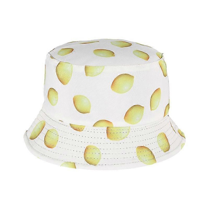Palarie de pescar cu model de fructe pentru barbati si femei, palarie de soare pentru agrement in aer liber, palarie de vara pentru calatorii