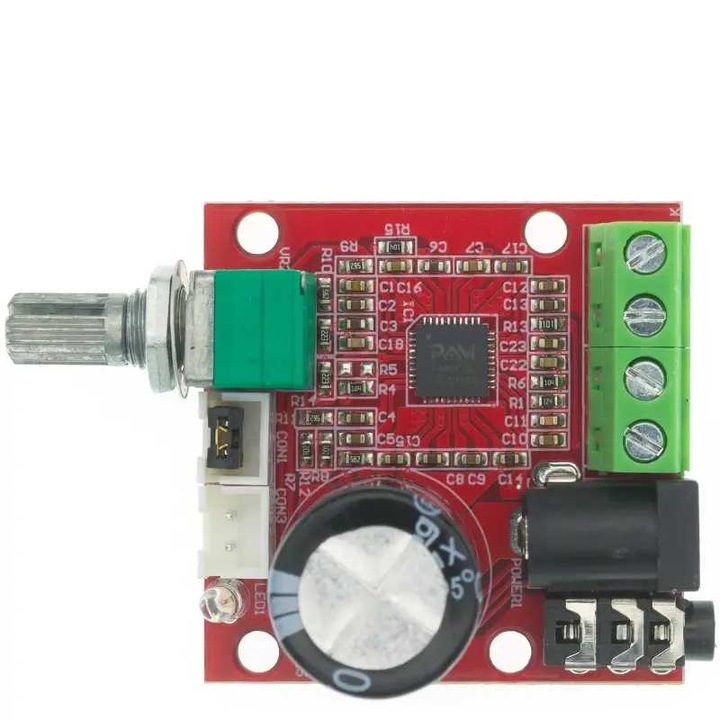 Mini amplificator stereo modulshop, pam8610 2X10W, 12 V