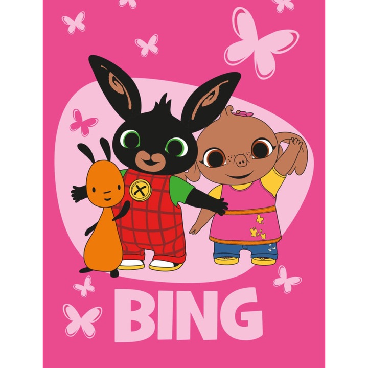 Bing Butterflies polár takaró 100x150cm