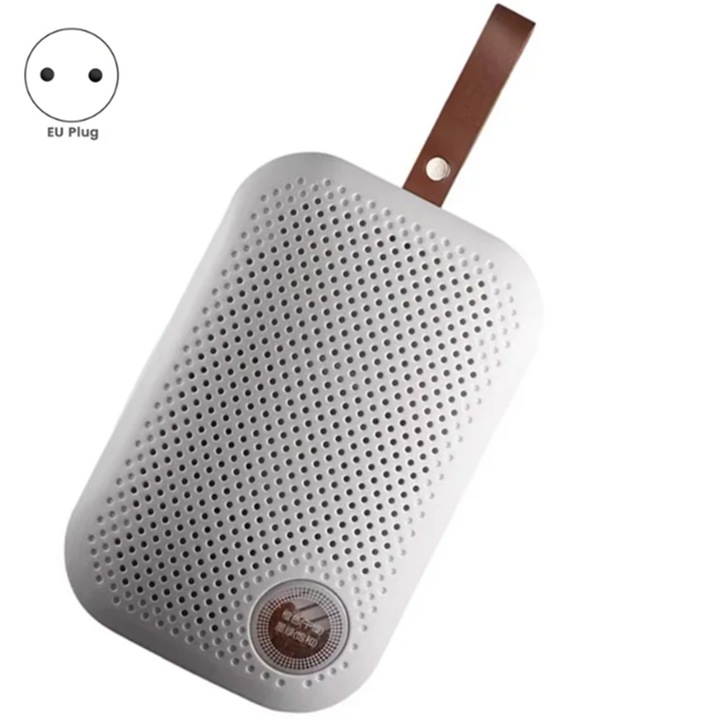 Hordozható fehér páramentesítő, 20W, 15x10x5cm, autókba és kis terekbe