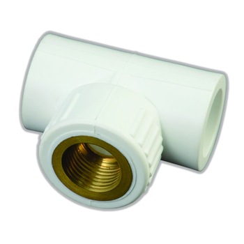 Teu PP-R cu filet interior, 20 x 1/2, Raodyne Teu PP-R cu filet interior, 20 x 1/2, Raodyne