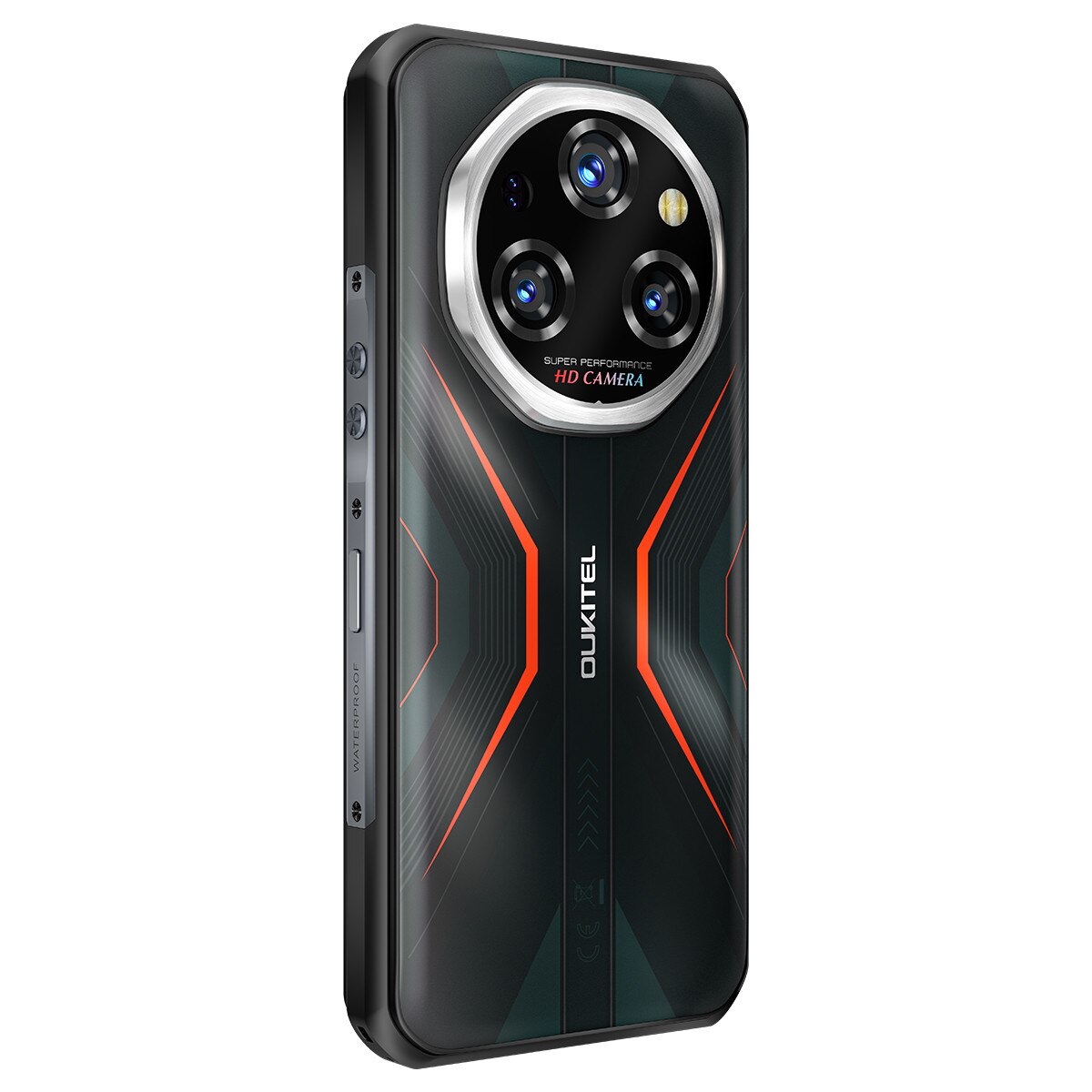 Telefon Oukitel WP55 Pro, 6.6", 512GB, 16GB, 11000mAh, Portocaliu