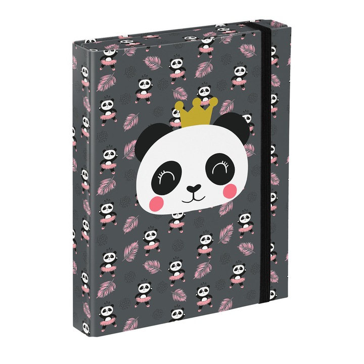 Dosar A5 Baagl, carton dur, buzunar interior, 17x23x3cm