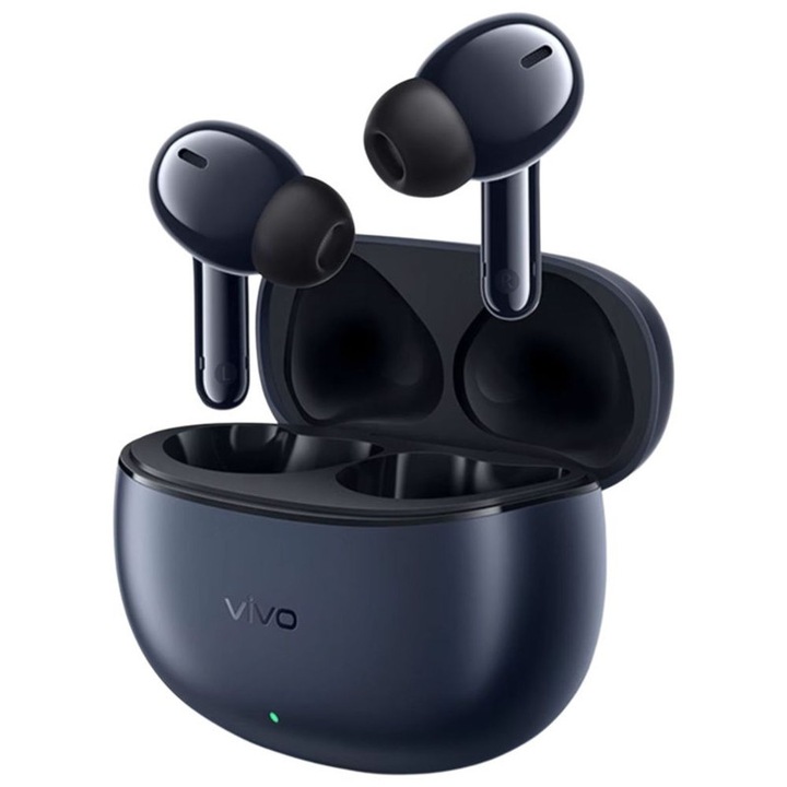 Casti Wireless Vivo TWS 3i, design elegant, conectivitate stabila, sunet de inalta calitate, alb, 45 ore autonomie