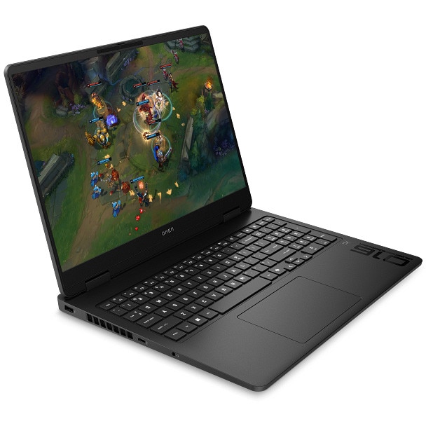 Laptop Gaming HP OMEN 16-ap0000nn cu procesor AMD Ryzen™ AI 7 350 pana la 5.0GHz, 16", WQXGA, IPS, 32GB DDR5 RAM, 1TB SSD, NVIDIA® GeForce RTX™ 5070 8GB GDDR7, Free DOS, Shadow black