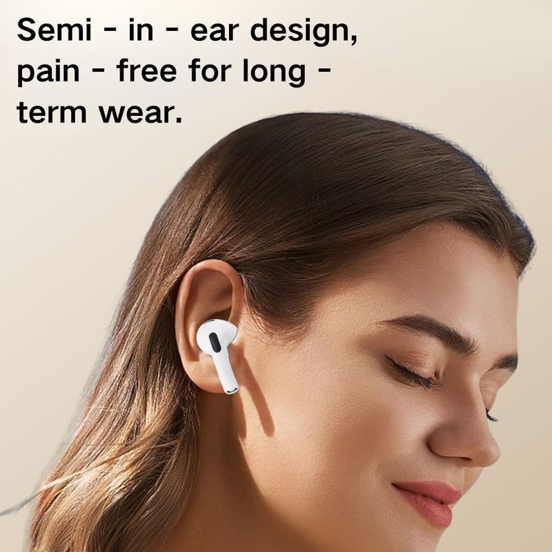 Casti Newmine T4S, design ergonomic semi-in-ear, conectivitate ...