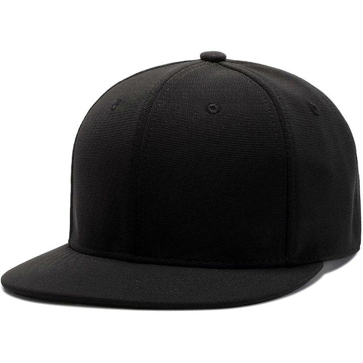Sapca clasica Snapback cu vizor plat, hip hop - Sapca de baseball reglabila unisex pentru adulti