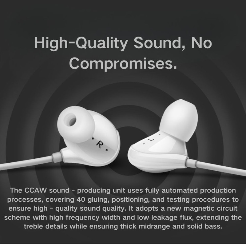Casti cu fir VIVO XE710, sunet Hi-Fi de nivel master, design cristal, ergonomice