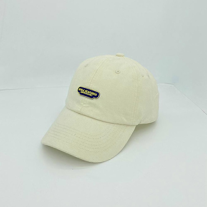 Sapca de baseball reglabila cu litere brodate englezesti nostalgice pentru barbati si femei (bej)