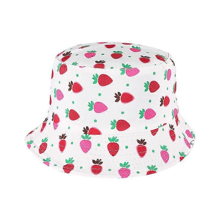 Palarie de pescar cu model de fructe pentru barbati si femei, palarie de soare pentru agrement in aer liber, palarie de vara pentru calatorii