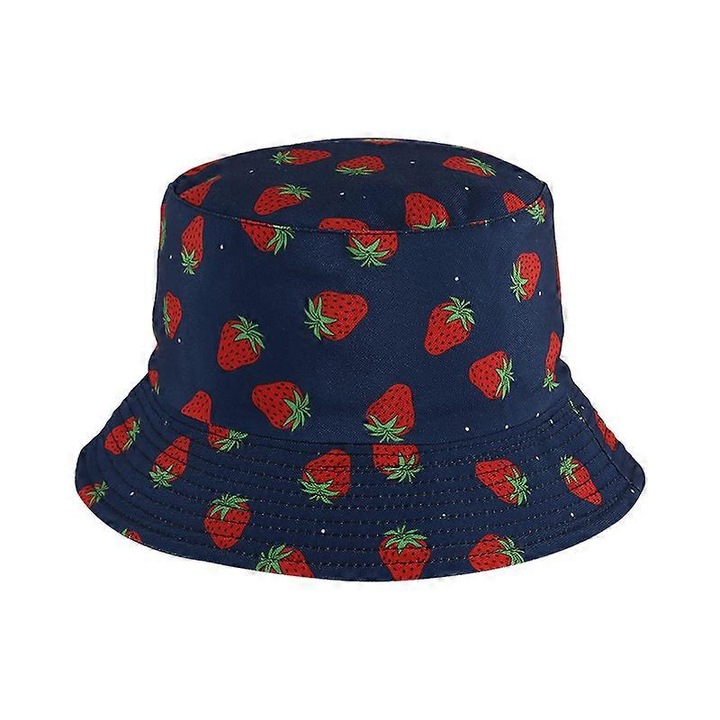 Palarie de pescar cu model de fructe pentru barbati si femei, palarie de soare pentru agrement in aer liber, palarie de vara pentru calatorii