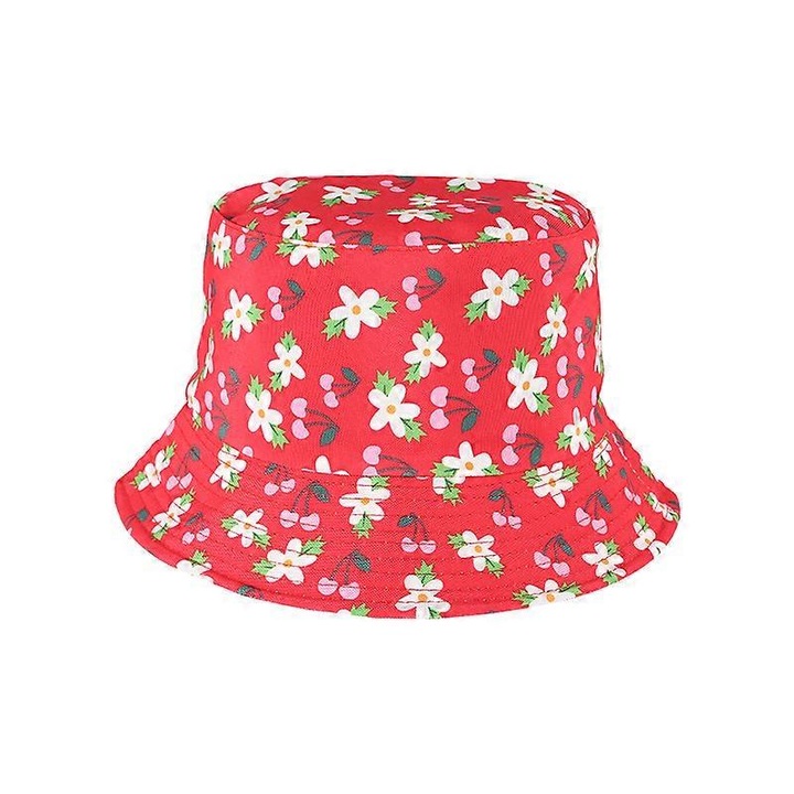 Palarie de pescar cu model de fructe pentru barbati si femei, palarie de soare pentru agrement in aer liber, palarie de vara pentru calatorii