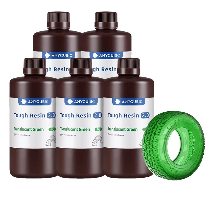 3D gyanta, 5 kg, zöld, nagy pontosságú, tartós