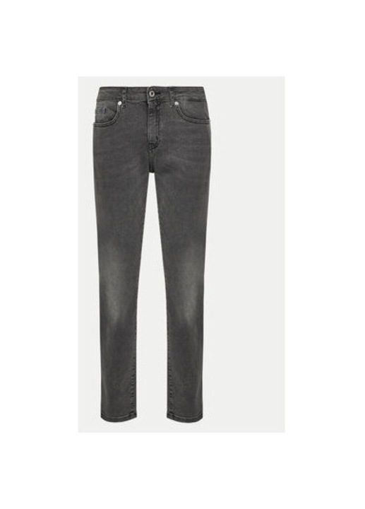 Pantaloni dama Karl Lagerfeld Jeans, A1W10109, Bumbac/Elastan, Gri, Gri